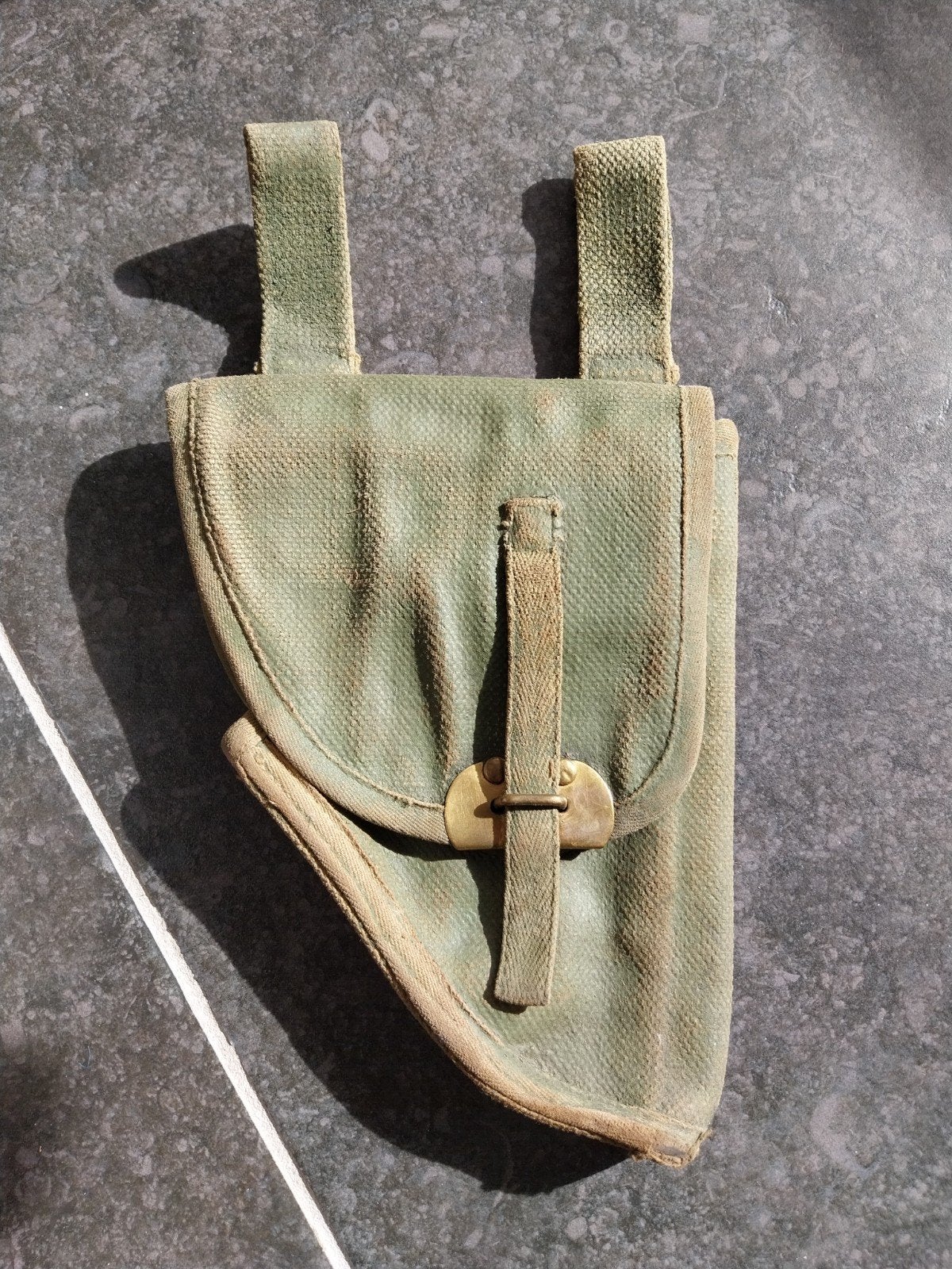 GP35 holster ABL webbing 1950, Ophalen of Verzenden