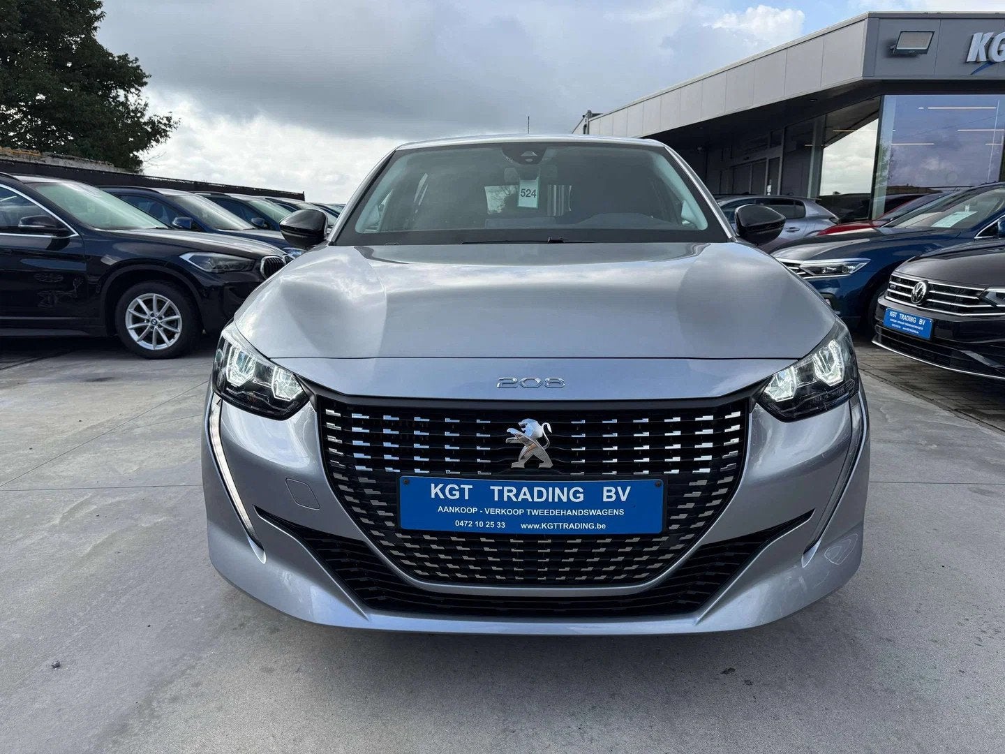 Peugeot 208 1.2i 100PK STYLE CARPLAY DAB PDC BLUETOOTH FULL, Argent ou Gris, Achat, Euro 6, Entreprise