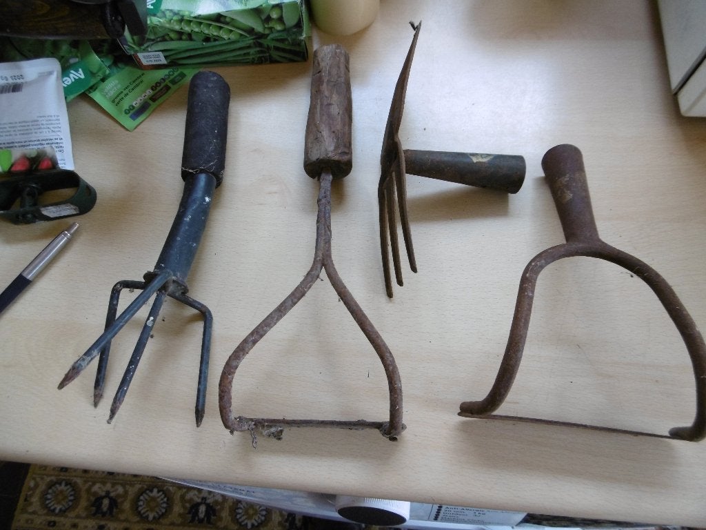 vieux petit matériel de jardin, quelque chose de tout, Antiquités & Art, Enlèvement ou Envoi