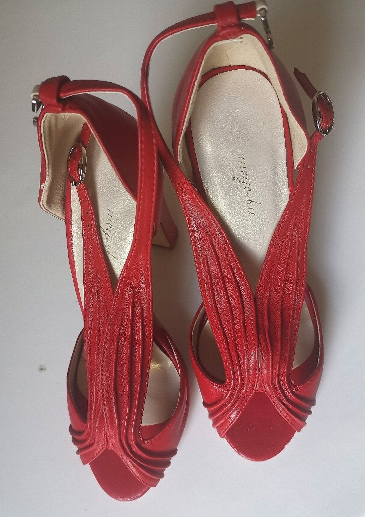 Schoenen, Enlèvement, Sandales et Mûles, Neuf, Rouge