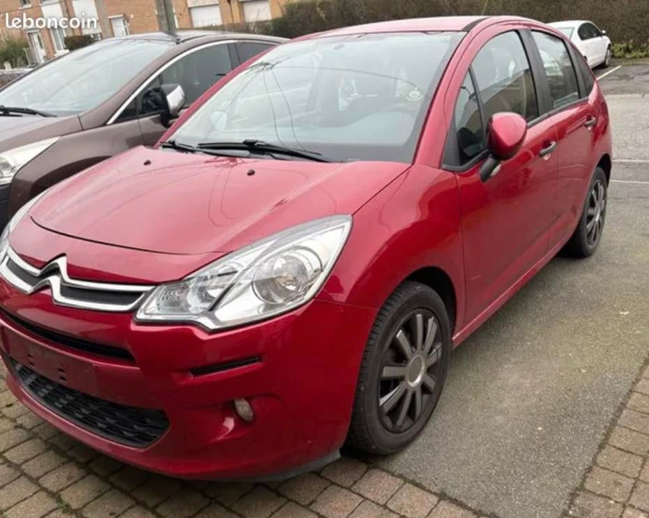 Citroën c3, Stof, Zwart, 5 zetels, 5 deurs