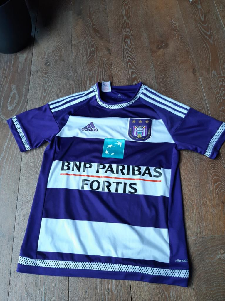 Tshirt anderlecht 13 14 jaar Adidas, Enlèvement