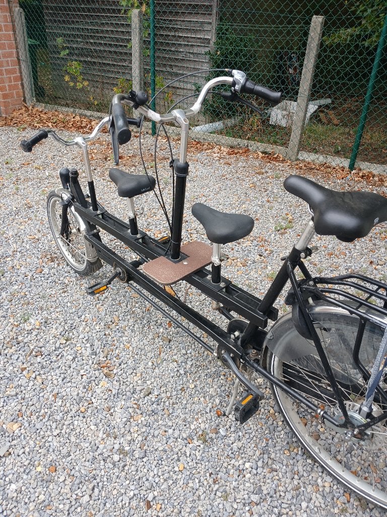 Onderwater fiets kind - ouder tandem van 3 tot +-9 jaar, Fietsen en Brommers, Ophalen, Gebruikt, Minder dan 10 versnellingen