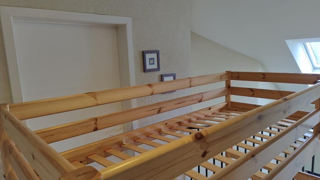 Stapelbed Flexa, Ophalen, 90 cm, Zo goed als nieuw, Flexa design