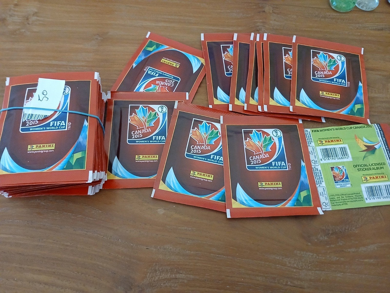 Panini WPMEM Canada 2015. 5e zakje, Ophalen of Verzenden, Nieuw, Meerdere stickers