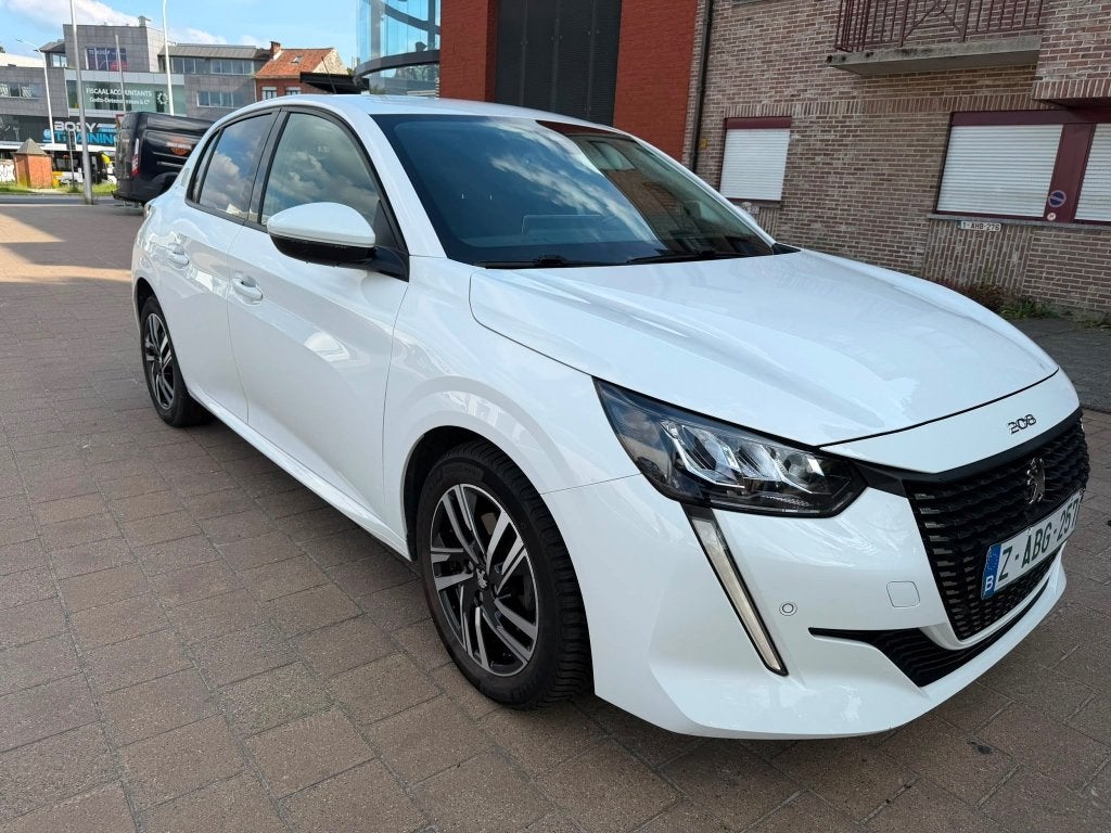 Peugeot 208 208 1.2i Allure Pack  ECONOMIQUE, Entreprise, 5 portes, 99 g/km, Tissu