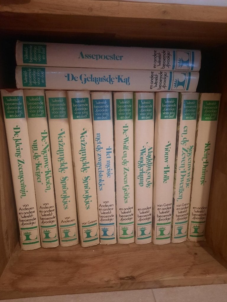 12 sprookjesboeken, Livres, Livres pour enfants | Jeunesse | 10 à 12 ans, Enlèvement, Comme neuf, Fiction