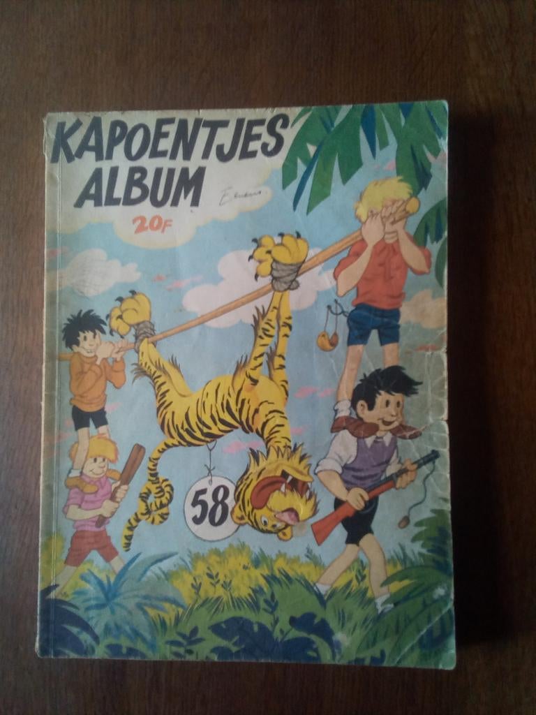 Stripverhaal kapoentjes album (1963), Verzenden