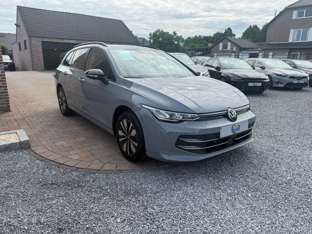 Volkswagen Golf Variant VIII 1.5 TSI GOAL EL/KOFFER AR/CAM, Leder en Stof, LED verlichting, Golf, Zilver of Grijs