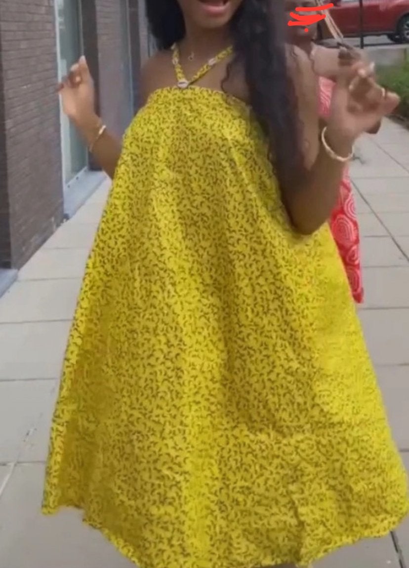 Robe d’été en pagne, Kleding | Dames, Carnavalskleding en Feestkleding, Ophalen, Nieuw, Kleding
