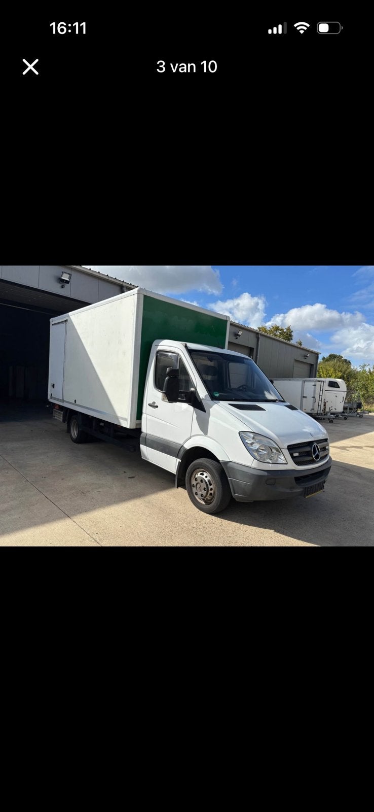 Mercedes sprinter 516, Auto's, Mercedes-Benz, Bedrijf, https://public.car-pass.be/mercedessprinter, Te koop
