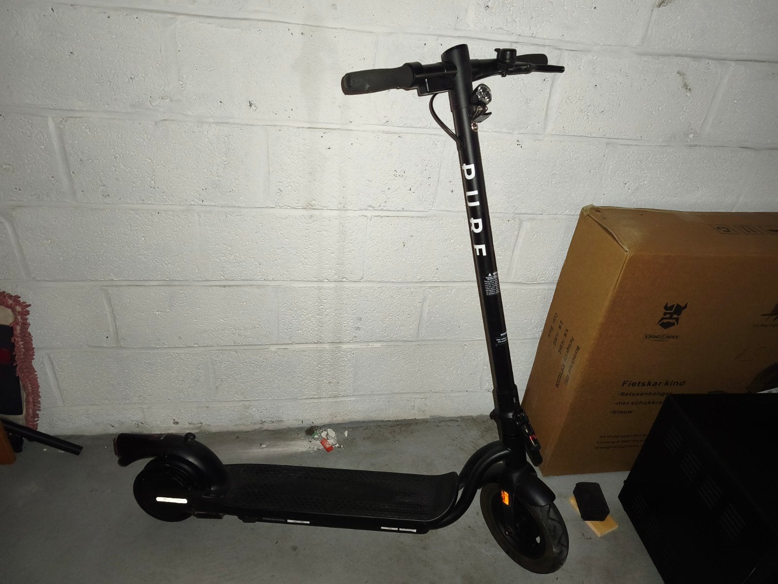 Trottinette électrique Pure Air Pro 500W — Très bon état (in, Enlèvement, Comme neuf, Step électrique (E-scooter), Pure