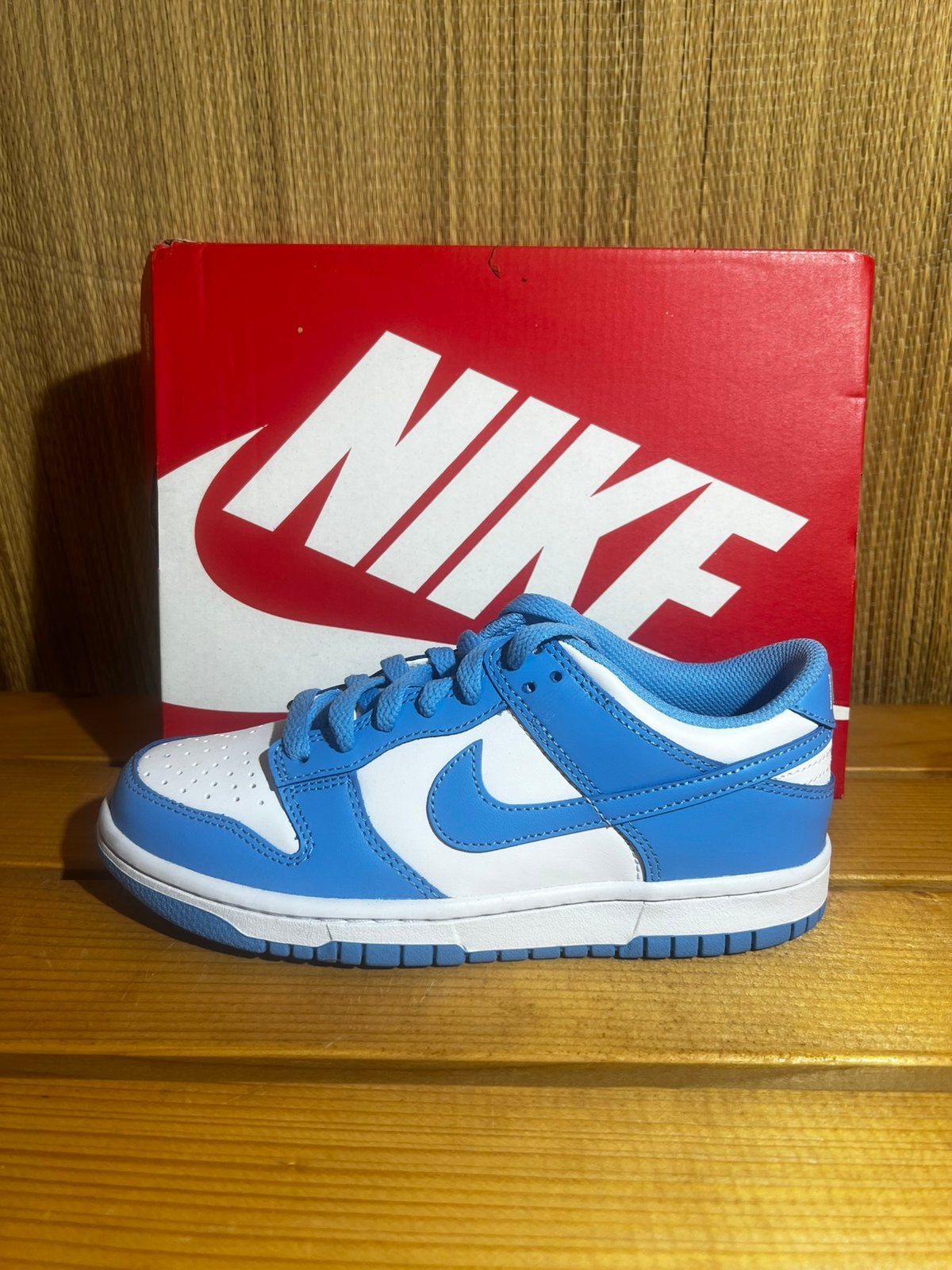 Nike Dunk Low UNC blauw, Kleding | Heren, Schoenen, Ophalen of Verzenden, Nieuw, Blauw, Sneakers