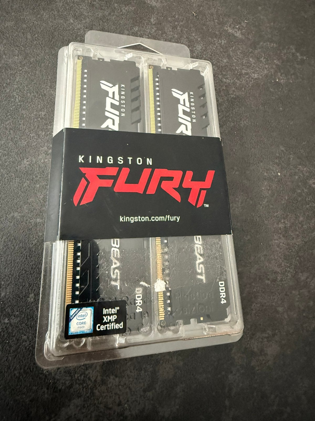 *NEW* Kingston FURY Beast 128GB (4x32GB) DDR4 3200MHz CL16, Computers en Software, RAM geheugen, DDR4, Nieuw, Ophalen of Verzenden