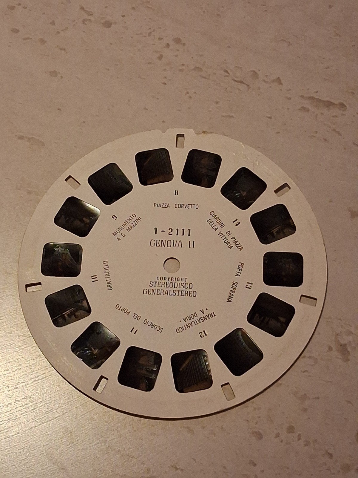 View-master : Genova II 1-2111, Verzamelen, Retro, Verzenden