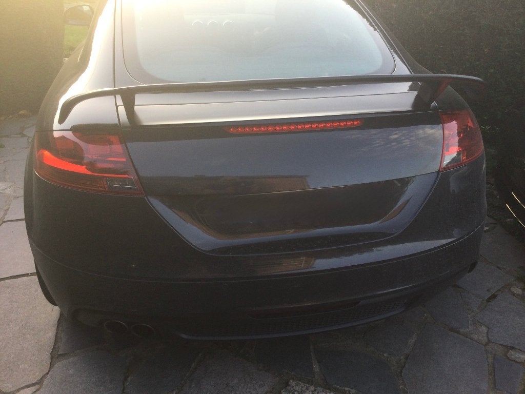 BECQUET ARRIERE AUDI TT MK2 NOIR, Auto-onderdelen, Carrosserie, Achterklep, Audi, Achter, Gebruikt, Ophalen