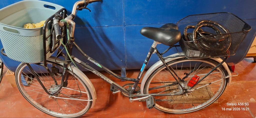 Vélo dame, Ophalen