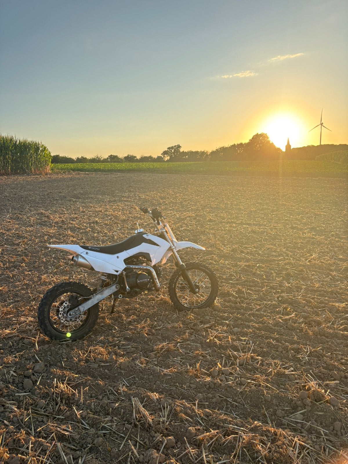 Nitro storm v2 110 cc, Fietsen en Brommers, Ophalen, Zo goed als nieuw, 110 cc, Overige merken
