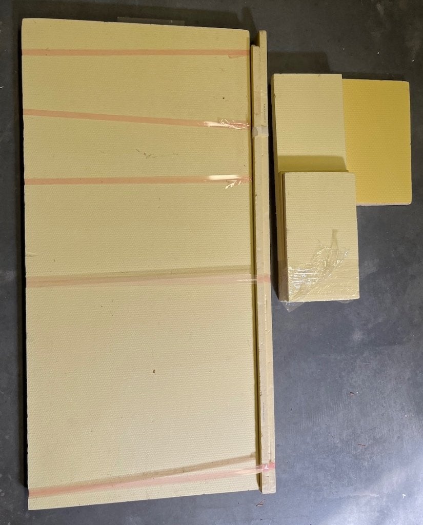 Panneaux isolants en PUR, Neuf, Enlèvement, Mousse rigide (PIR), Moins de 4 cm