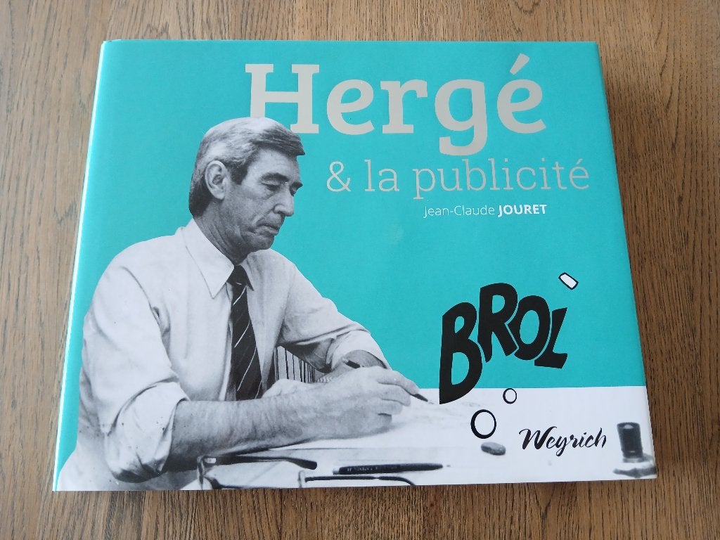 Luxeprint „Hergé en reclame” J-C Jouret, Ophalen, Nieuw, Hergé.
