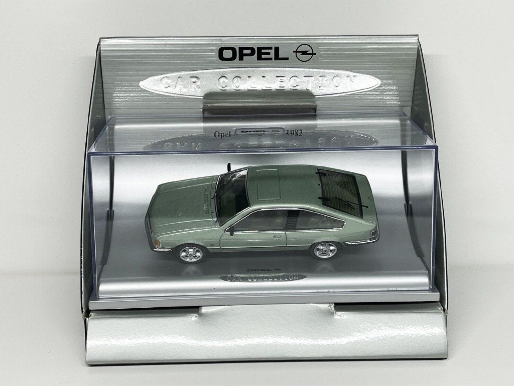 OPEL Monza 1978 1/43 MINICHAMPS NEUVE + SHOW CASE COLLECTION, Ophalen, Nieuw, Auto, MiniChamps