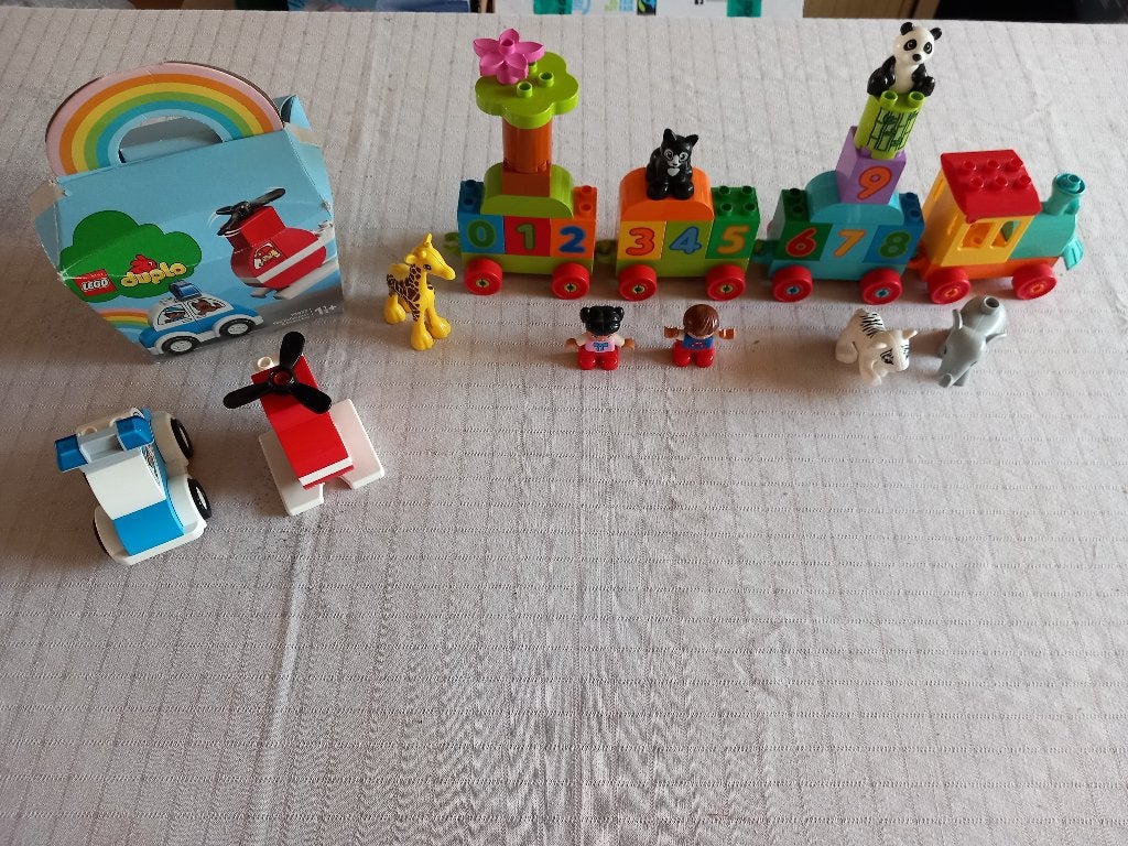 3 duplo sets, Ensemble complet, Comme neuf, Enlèvement, Duplo