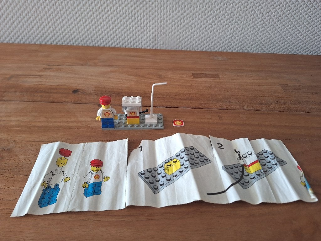 lego town tankpomp 601, Lego, Inclusief instructies, Ophalen of Verzenden, Complete set