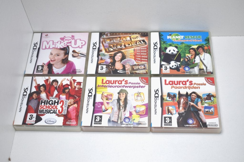 6 Nintendo DS Games Voor Meisjes, Games en Spelcomputers, Ophalen of Verzenden, Gebruikt