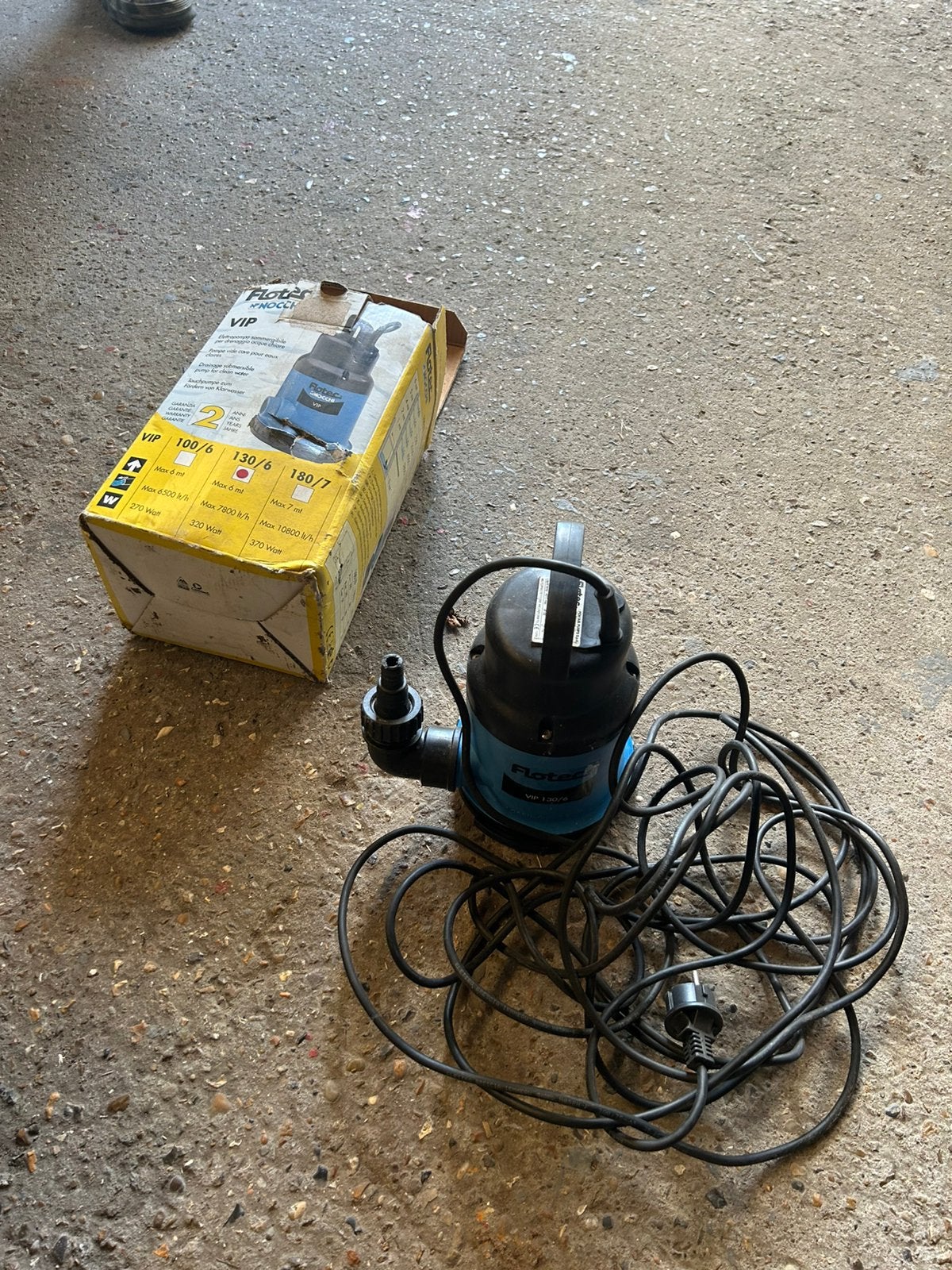 Dompelpomp, Tuin en Terras, Waterpompen, Ophalen, Zo goed als nieuw, Dompelpomp
