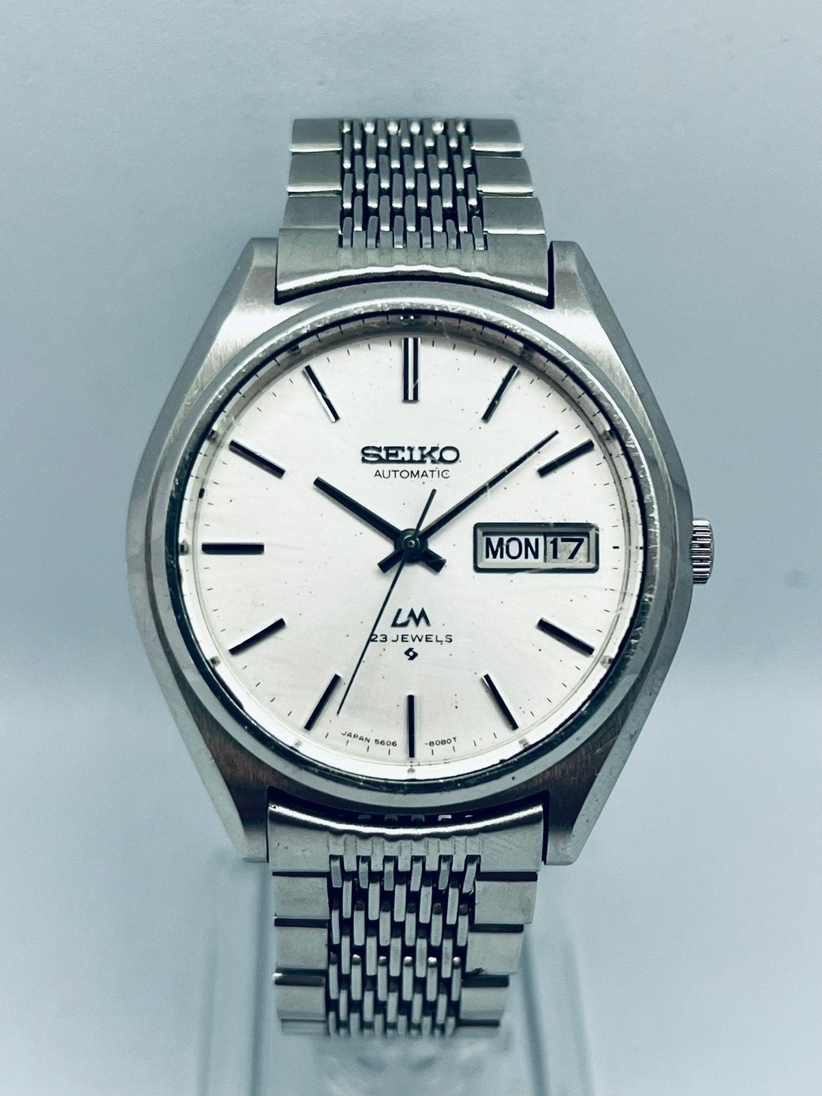 Seiko Lord Matic LM 5606-8051 - vintage automatisch horloge, Ophalen of Verzenden, Zo goed als nieuw, Seiko