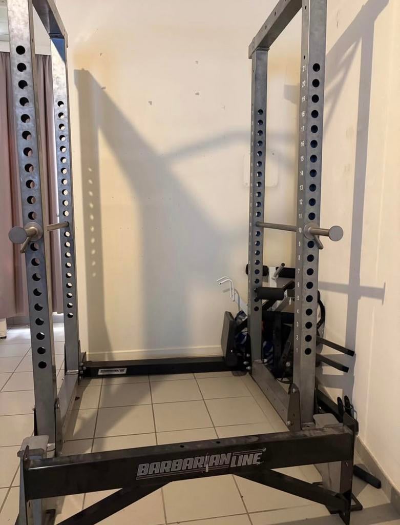 Barbarian Line power rack, Sport en Fitness, Ophalen, Gebruikt