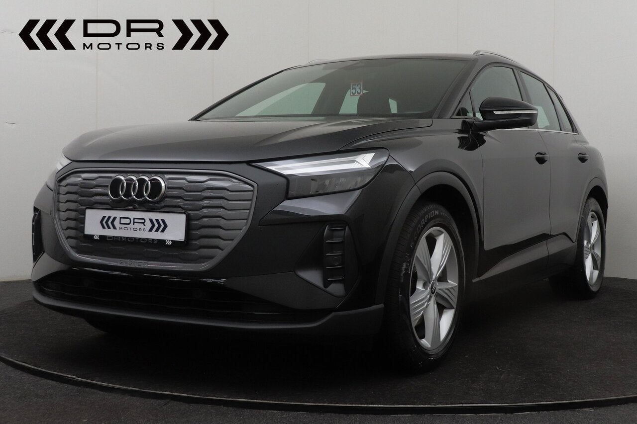 Audi Q4 e-tron 35 ATTRACTION 170PK - APPLE CARPLAY ANDROID, Auto's, 0 kg, Zwart, 5 zetels, 5 deurs