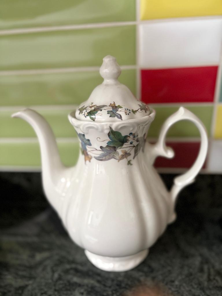 koffiekan Spaans porselein, Ophalen of Verzenden