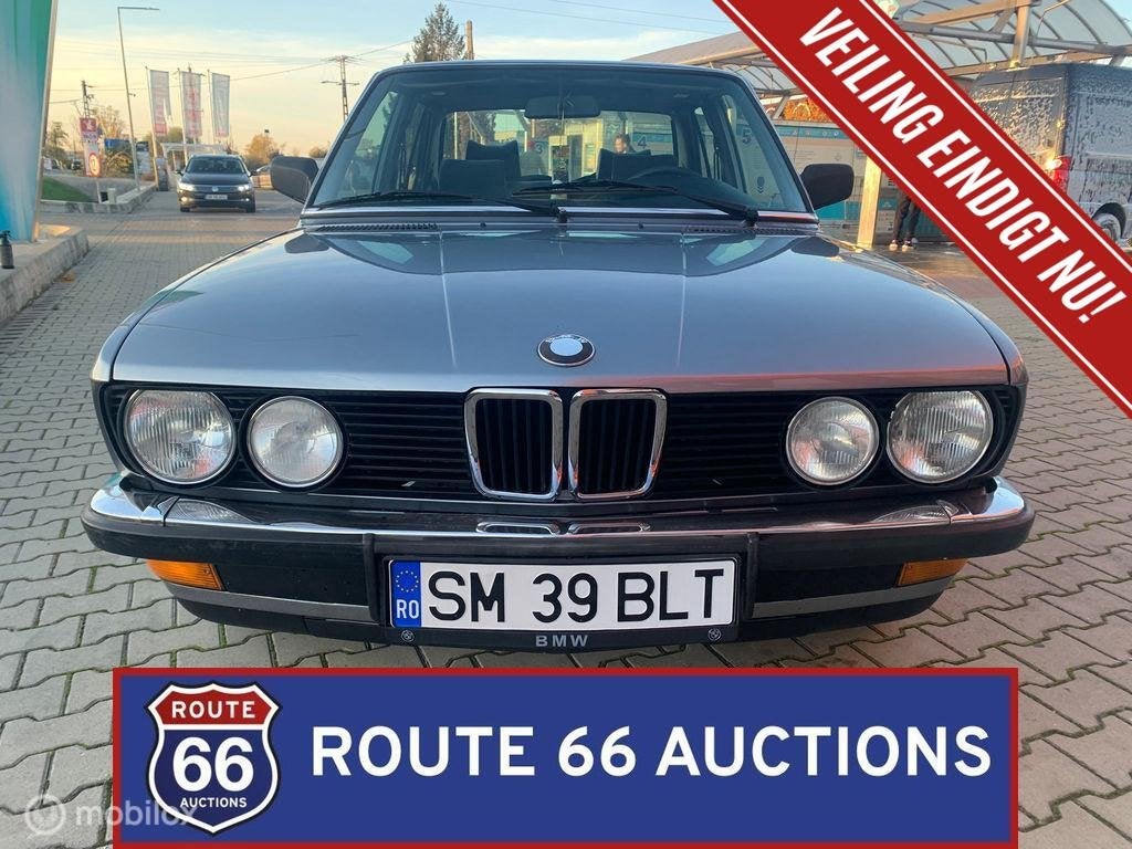 BMW 518i | 1985 | Route 66 Auctions, Achat, Entreprise, Boîte manuelle, Autre carrosserie
