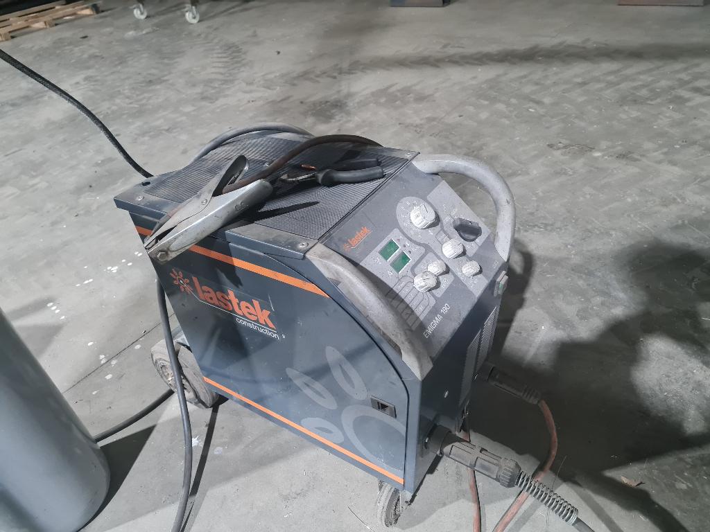 Laspost 190 lastek, Ophalen, Gebruikt, 150 tot 250 ampère, CO2