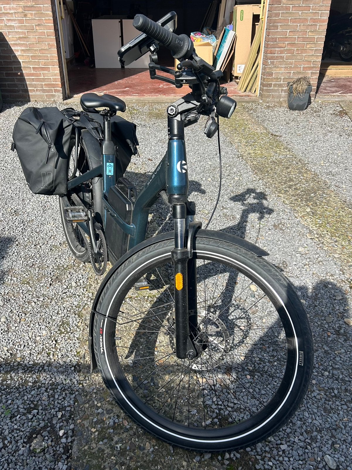 Klever Y Gala 45 (2023) Speed Pedelec (1200Wh) 2394 km, Enlèvement, Comme neuf