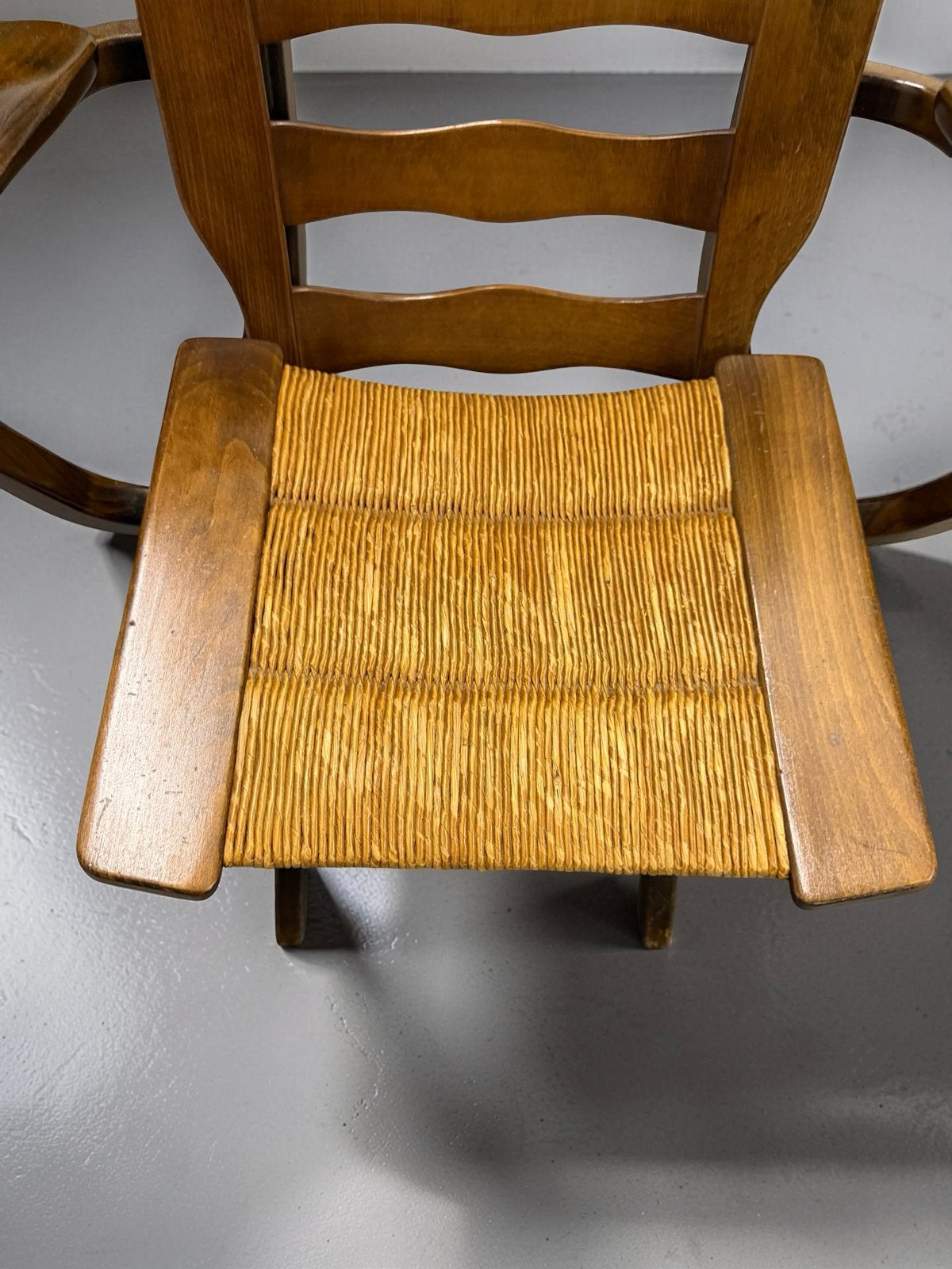 Fauteuil relax Triconfort Thomas Sauvage années 60 vintage, Enlèvement, Massif
