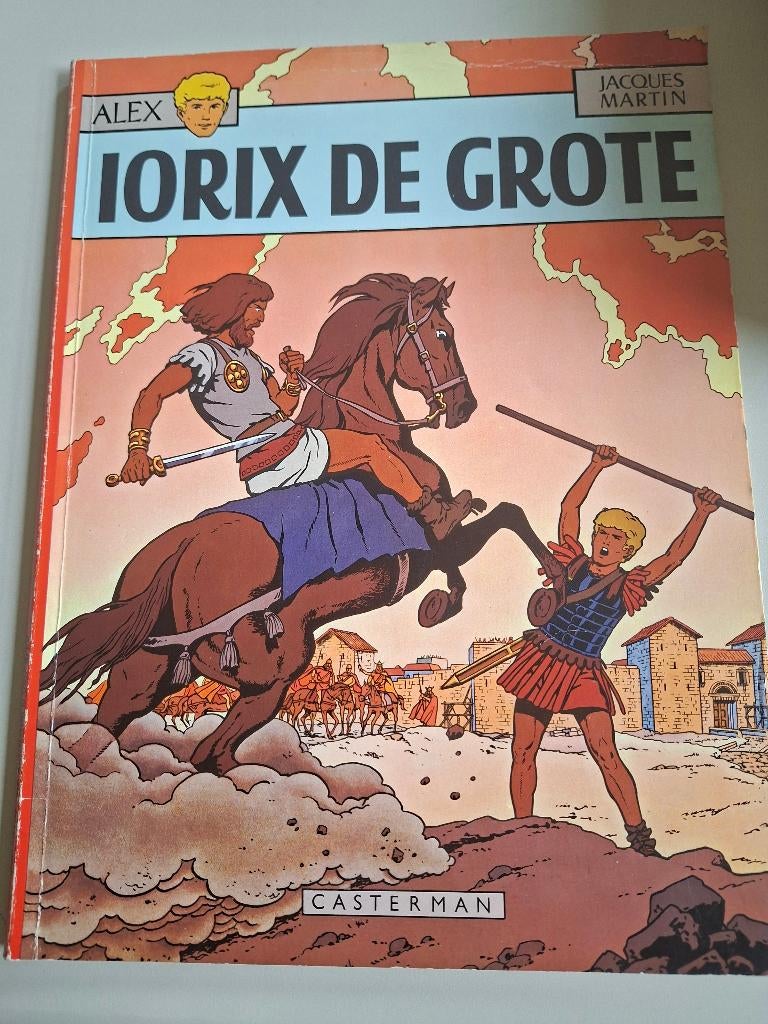 De avonturen van Alex "Iorix de Grote", Enlèvement ou Envoi, Une BD, Jacques Martin, Utilisé
