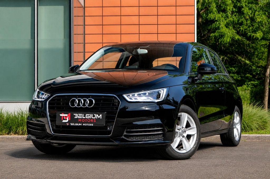 Audi A1 1.0 TFSI S Tronic - 1 eigenaar - Climatronic - Pano, Auto's, 4 zetels, Stof, Euro 6, Zwart