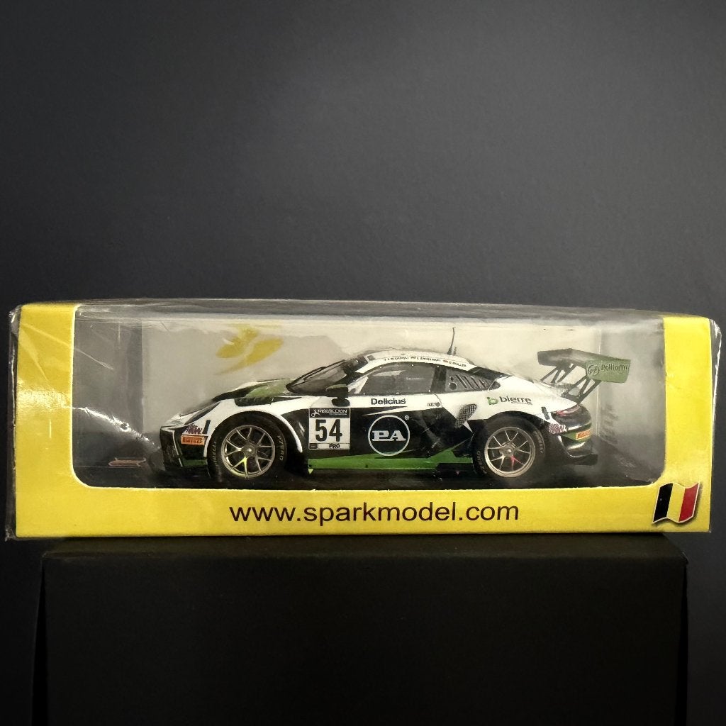 SPARK SB372 - 1:43 - PORSCHE 991.2 GT3 R #54 (500ex), Ophalen, Nieuw, Auto, Overige merken