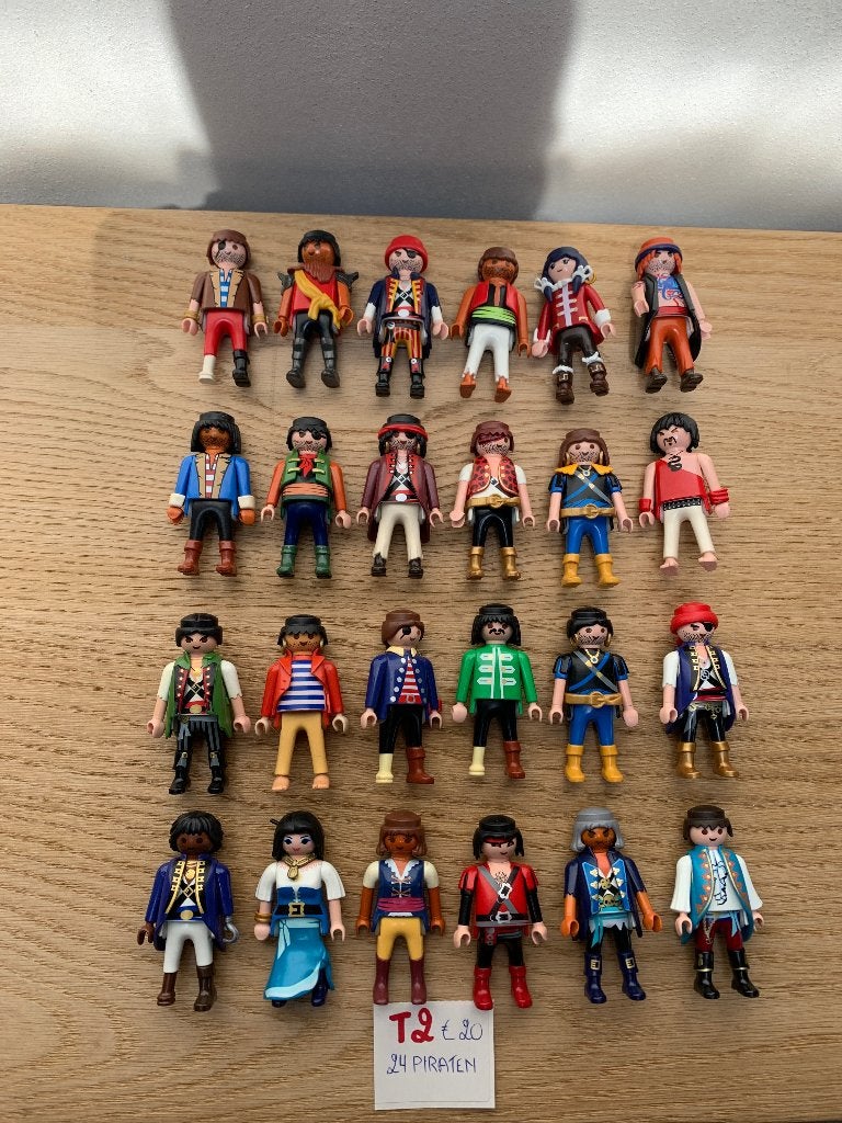 PLAYMOBIL T2: LOT 24 PIRATEN, Kinderen en Baby's, Speelgoed | Playmobil, Pirates, Losse onderdelen, Ophalen of Verzenden, Zo goed als nieuw