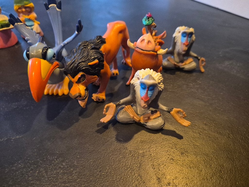 Disney Figuurtjes Leeuwenkoning, Verzamelen, Ophalen of Verzenden, Zo goed als nieuw