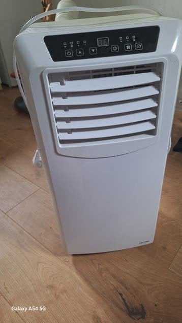 Mobiele airco Tectro TP 2020 2050 W, Ophalen, Gebruikt, Koelen en Ontvochtigen, 2 snelheden