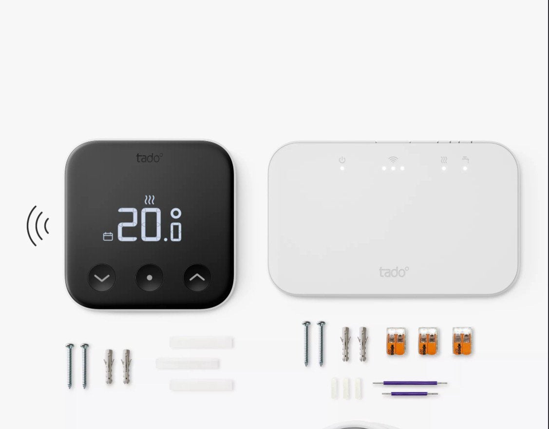 tado X — Draadloos verbonden thermostaat + ontvanger, Ophalen of Verzenden, Zo goed als nieuw