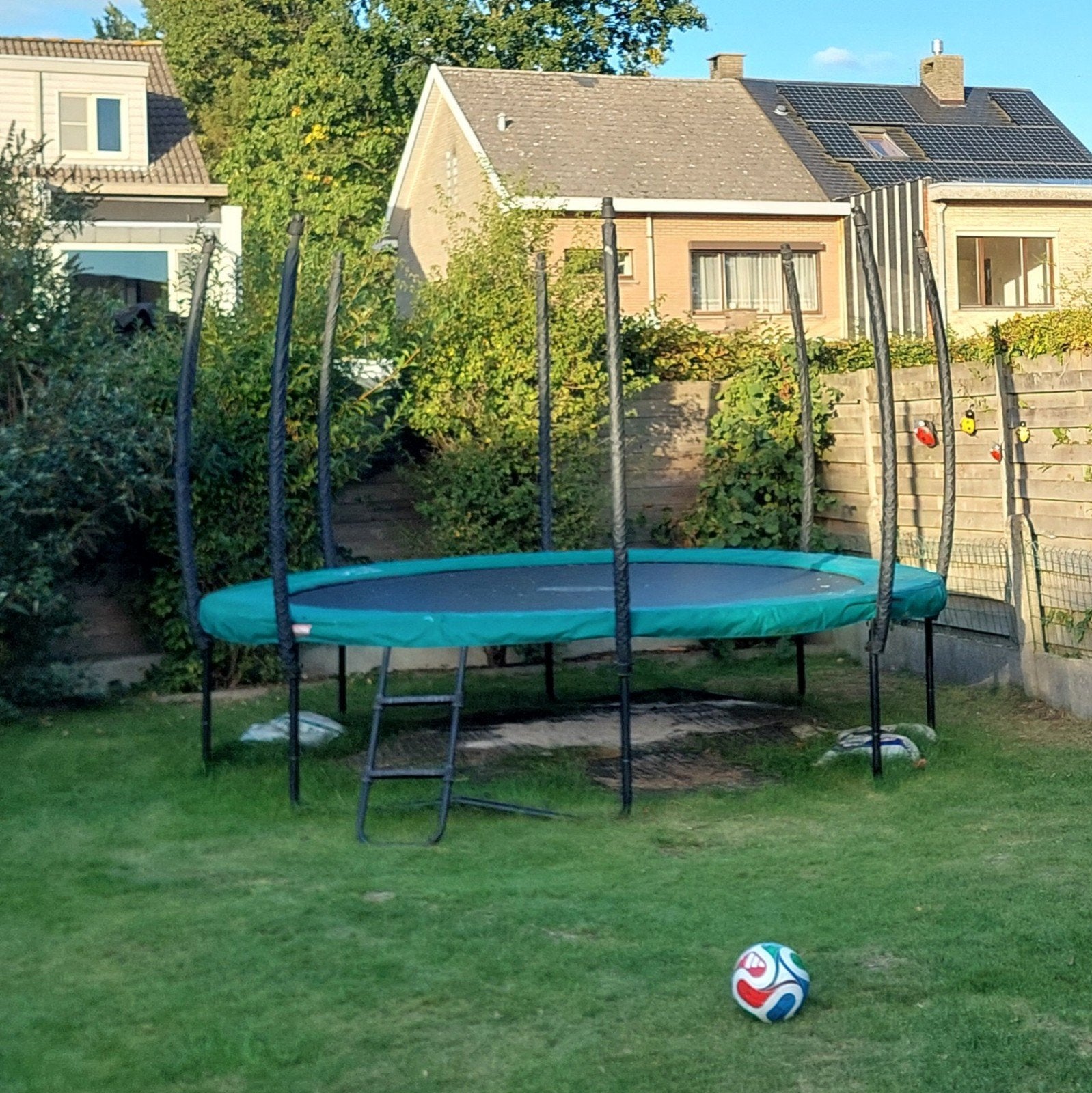 BERG Champion 380 Regular Groen Trampoline (3m80 diameter), Ophalen, Gebruikt