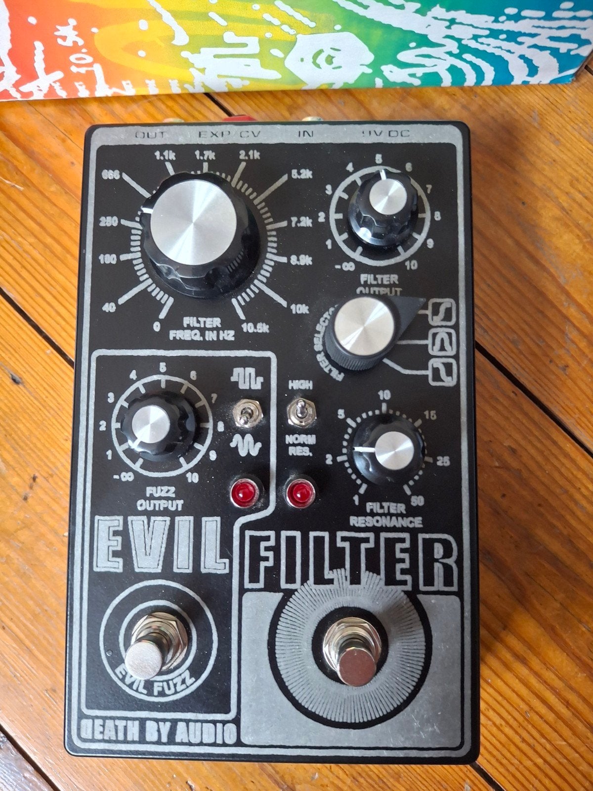 Death By Audio Evil Filter, Ophalen of Verzenden, Zo goed als nieuw, Distortion, Overdrive of Fuzz