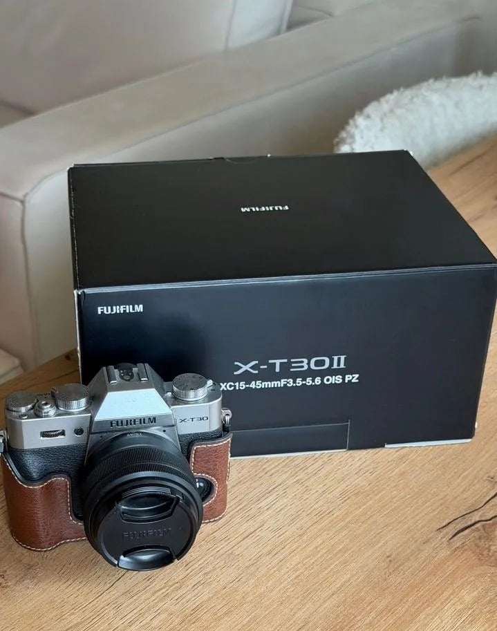 Fujifilm X-T30 II + 15-45 mm lens, uitstekende staat, Audio, Tv en Foto, Screenprotector, Ophalen of Verzenden, Zo goed als nieuw