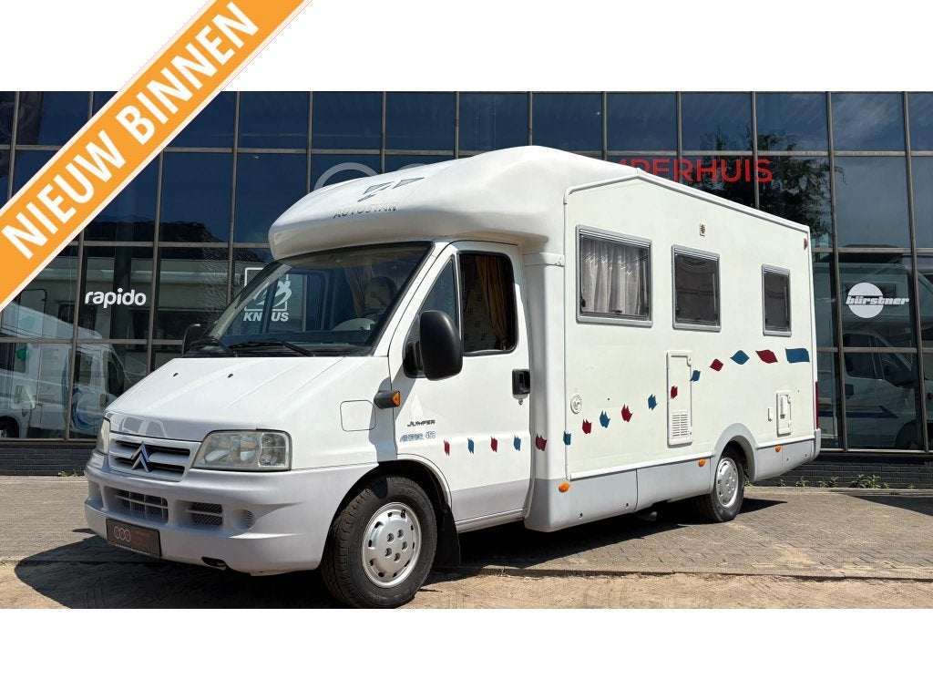 Autostar Athenor 458,Airco,Dinette,Vastbed, Citroem Jumper, Caravanes & Camping, 6 à 7 mètres, Boîte manuelle, Diesel, Auvent