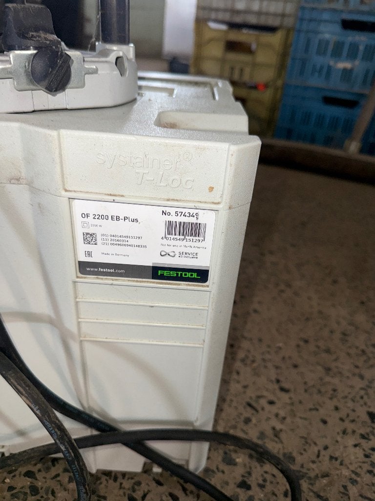 Festool bovenfrees, Ophalen, Nieuw, Bovenfrees, Festool