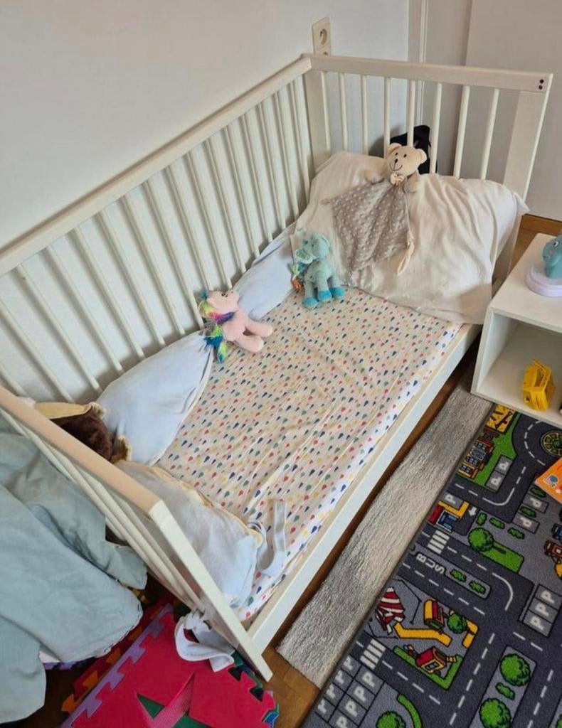 Lit bébé Ikea Gulliver très bon état, Enlèvement